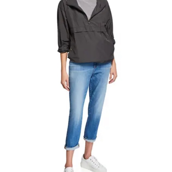 EILEEN FISHER SOFT BLUE ANKLE JEANS ORGANIC COTTON DENIM BRAND NEW! - Picture 7 of 8